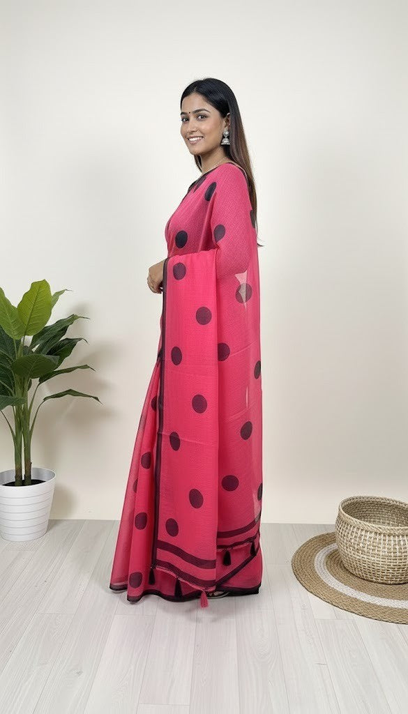 Riya Lenin Saree laaki