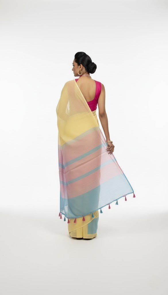 myra Lenin Saree laaki