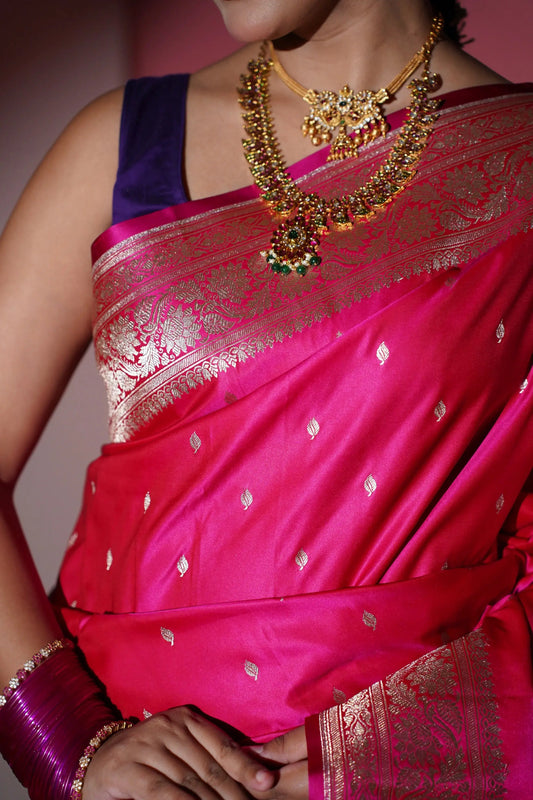 Naga pure silk saree - laaki