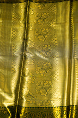 Chandana kanjivaram silk saree laaki