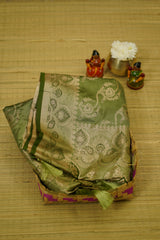 Manasa Banarasi Silk Saree laaki
