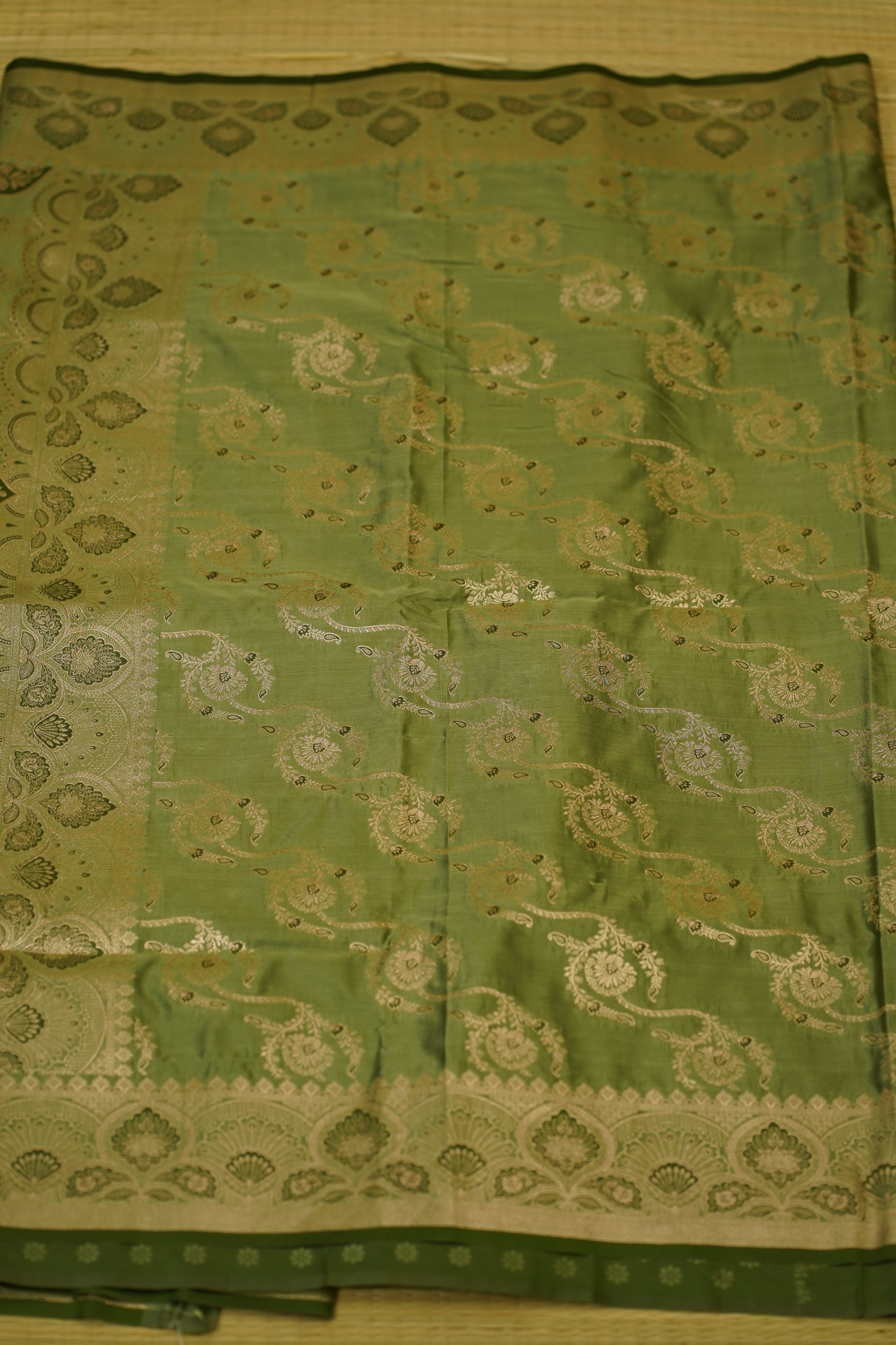 Manasa Banarasi Silk Saree laaki