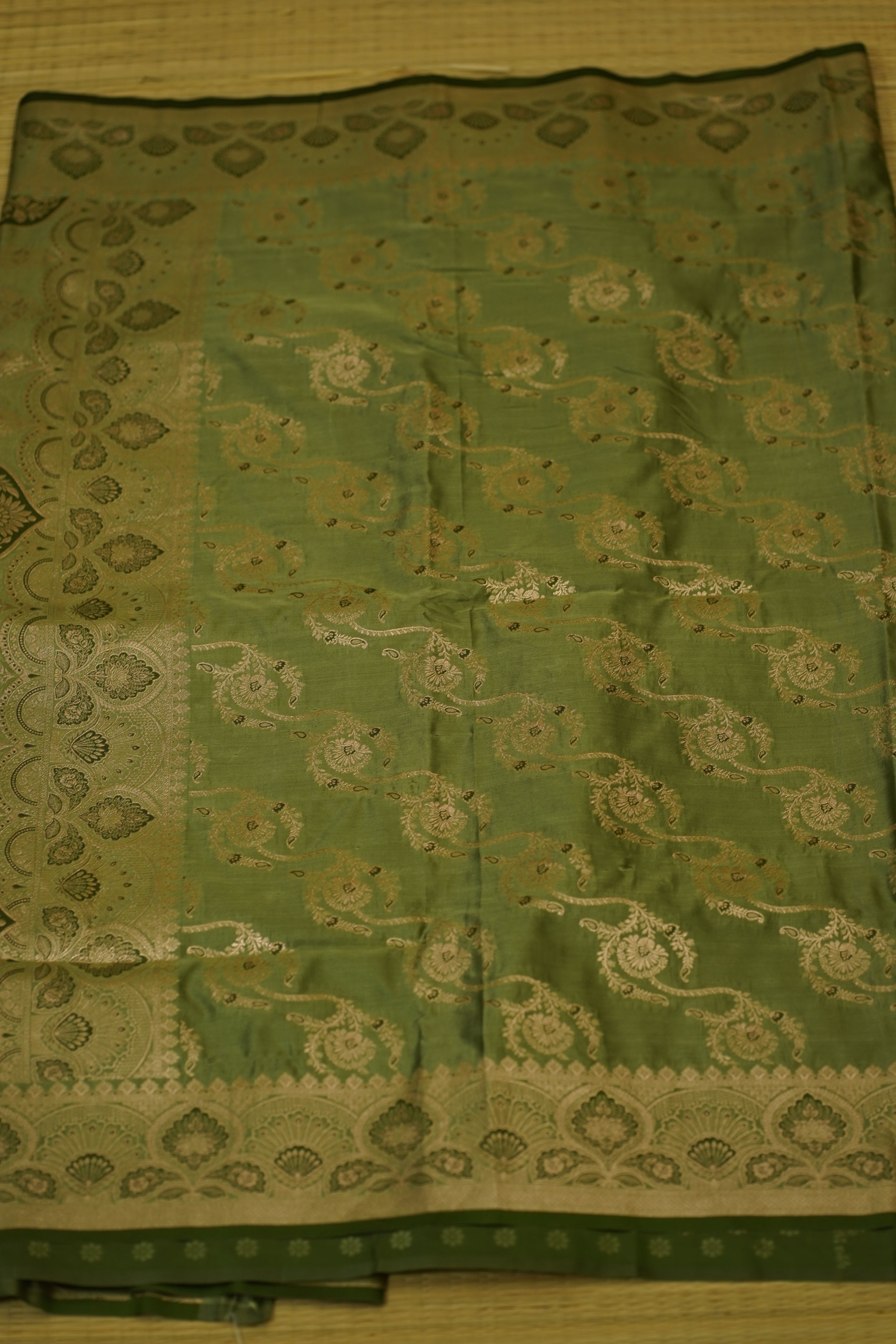 Manasa Banarasi Silk Saree laaki