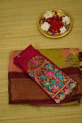 Ranjani CRINKLED CRAPE SILK laaki