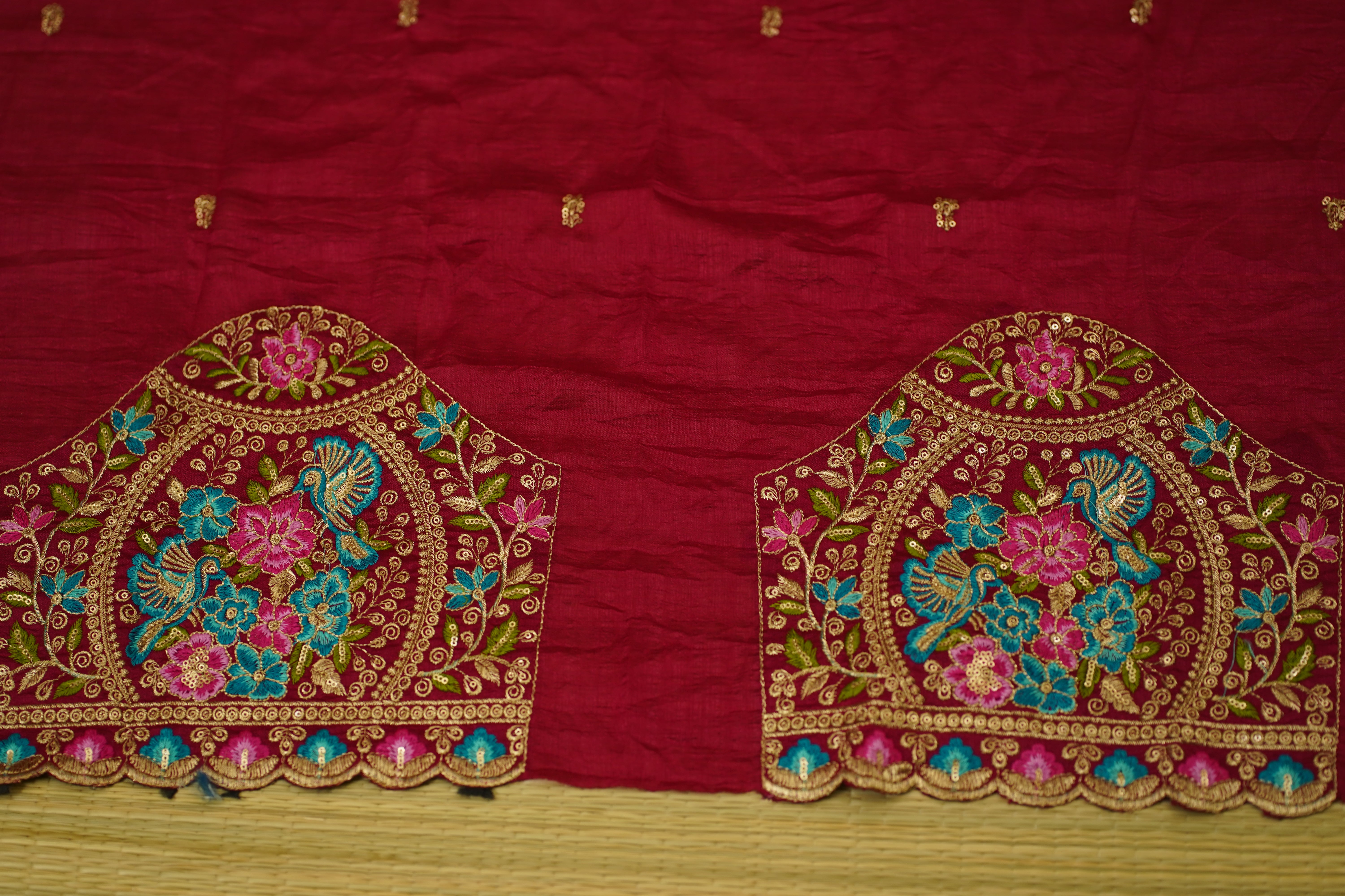 Ranjani CRINKLED CRAPE SILK laaki