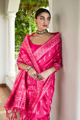 Lekha Banarasi Silk Saree laaki