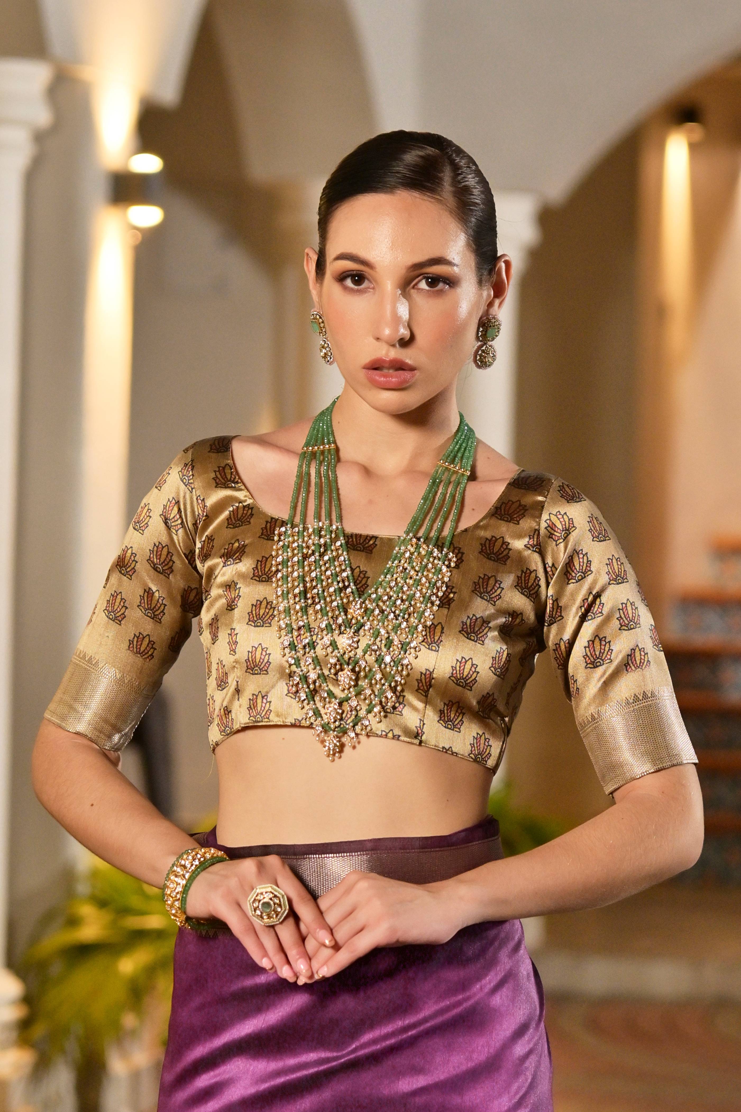 Sridevi tussur Silk laaki