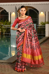 Gowri patola silk saree laaki