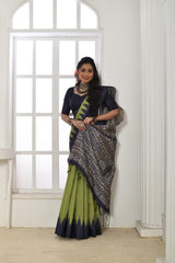 Rachana ikat saree laaki