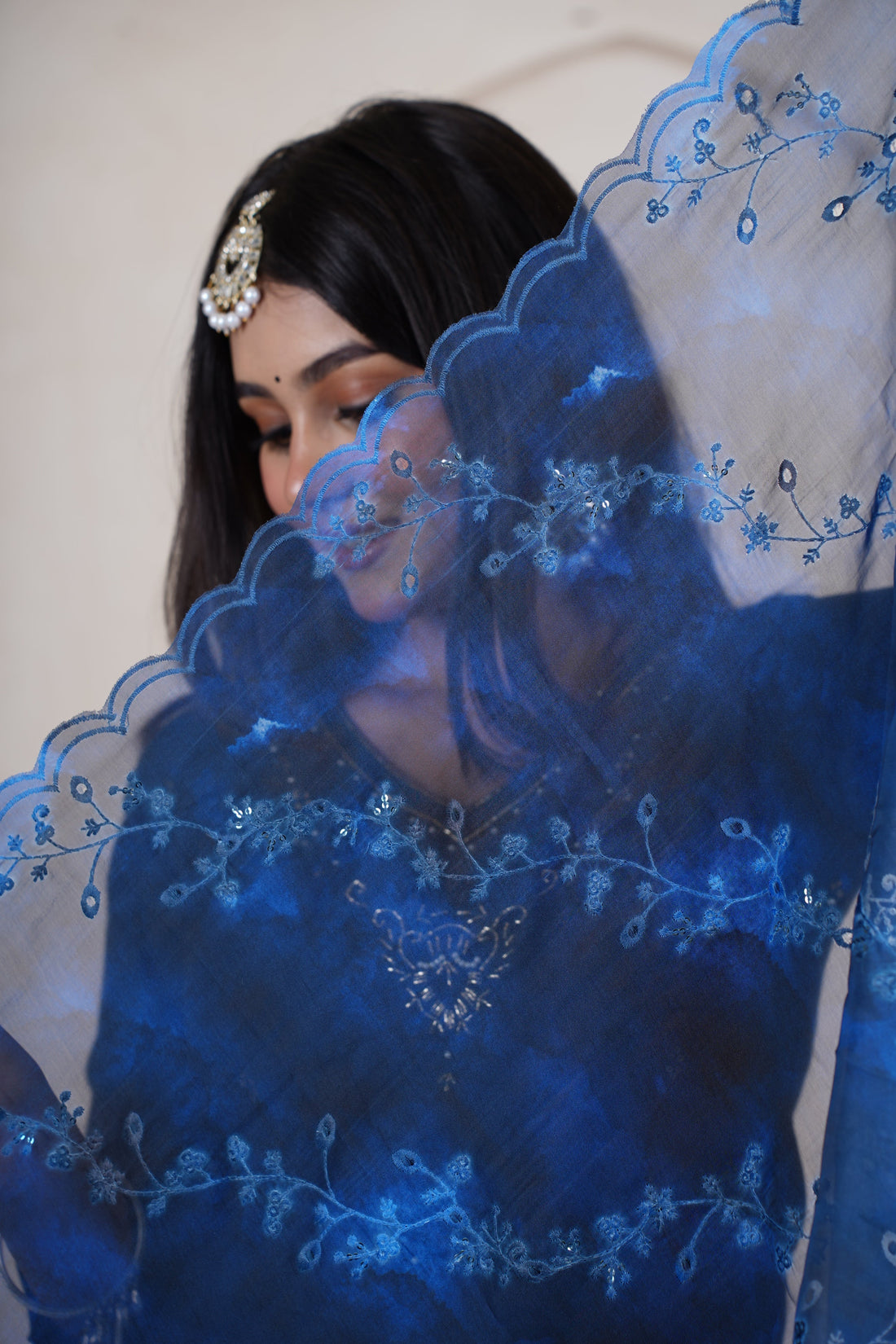 Chandhini – Navy Blue Kurta Set That Redefines Everyday Elegance | Laaki.co