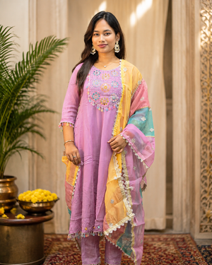 Anarkali kurti sets
