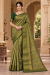 Kriti Green Dharmavaram Saree
