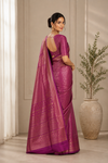 Meera Kanjivaram Pink Saree