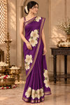 Mery Blue Silk Saree