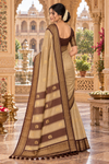Deepika Ashmaroon Kanjivaram Saree