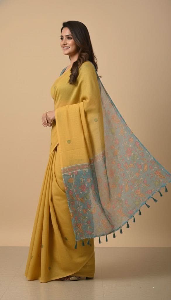 Mounika Lenin Saree laaki