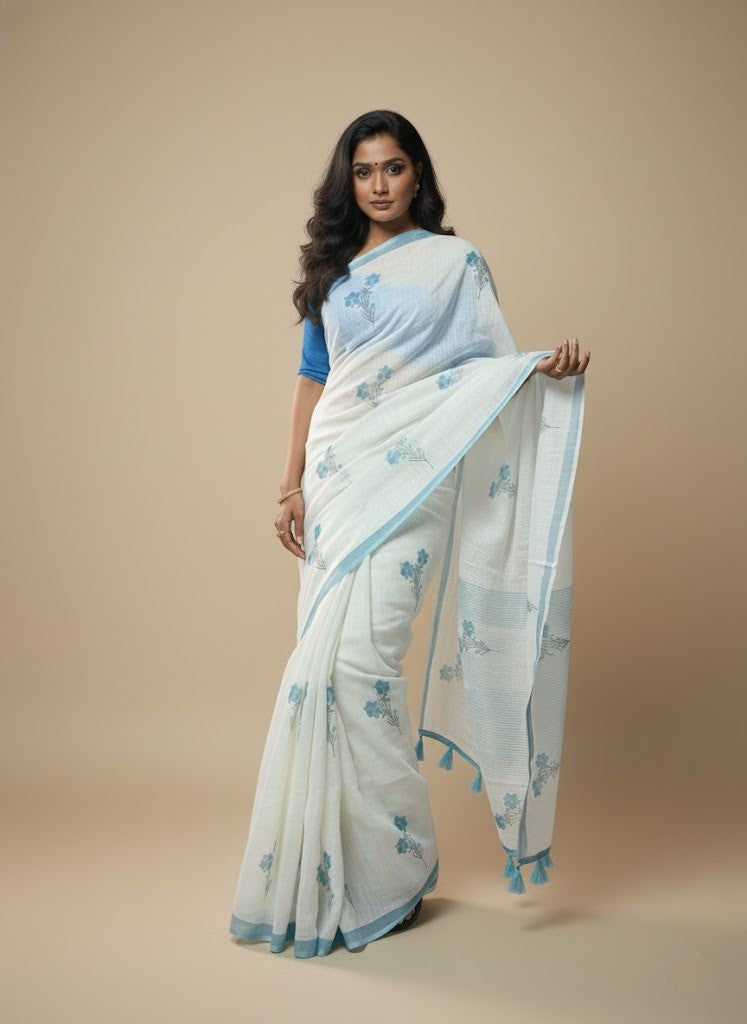 Trisha Lenin Saree laaki