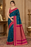 Mouni Darkseagreen Kanjivaram Saree