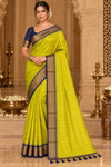 Hema Litegreen Kanjivaram Saree