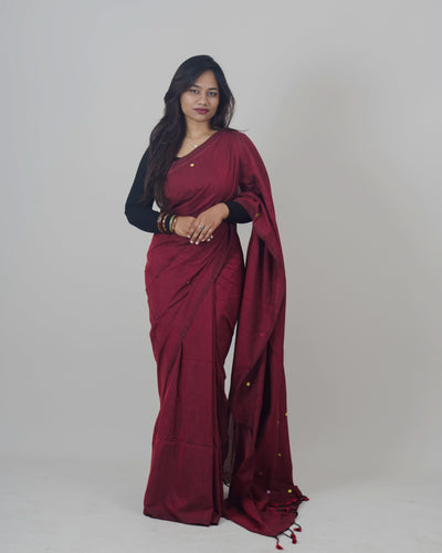 USHA MAROON KHADI