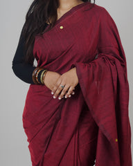 USHA MAROON KHADI