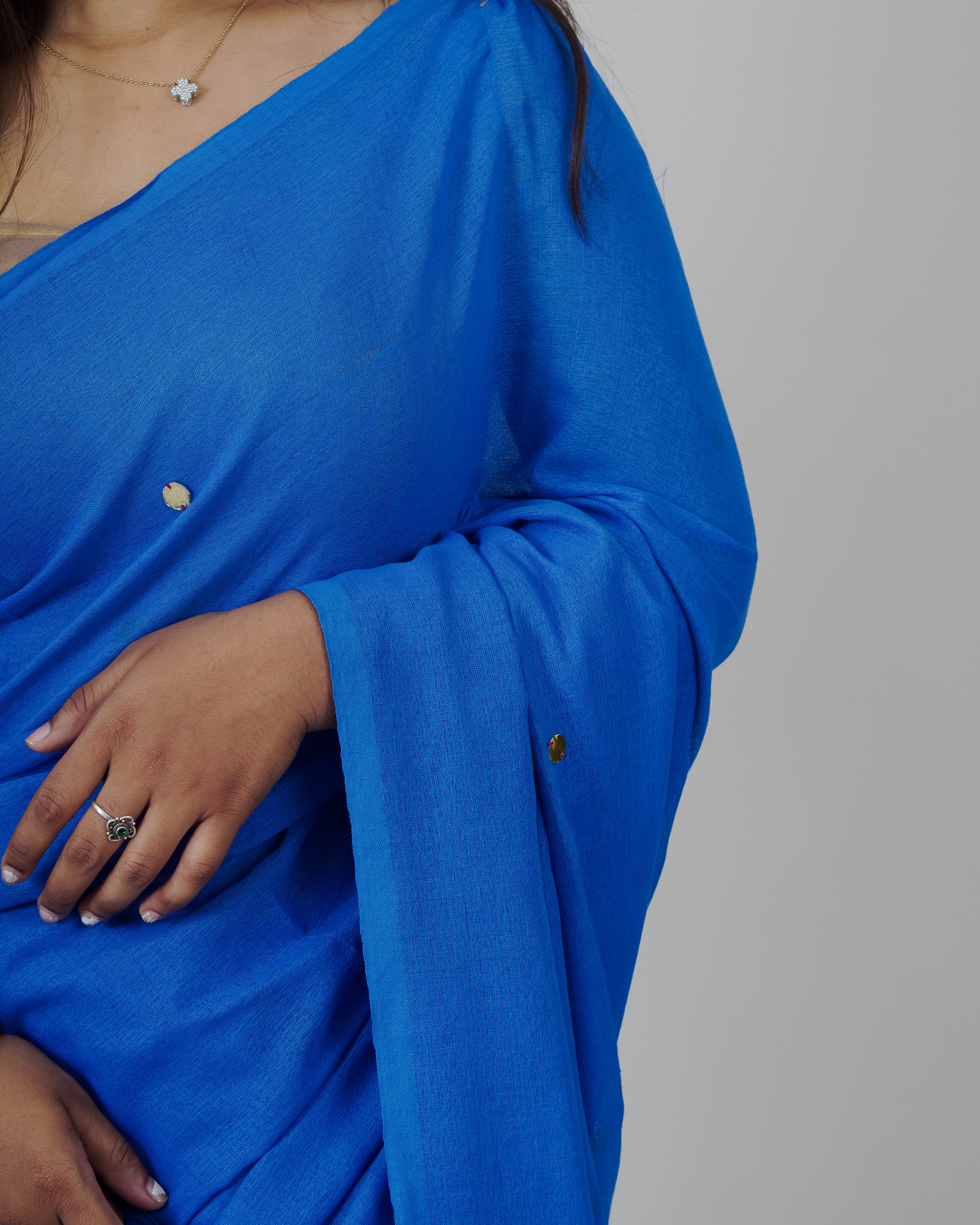 USHA BLUE KHADI