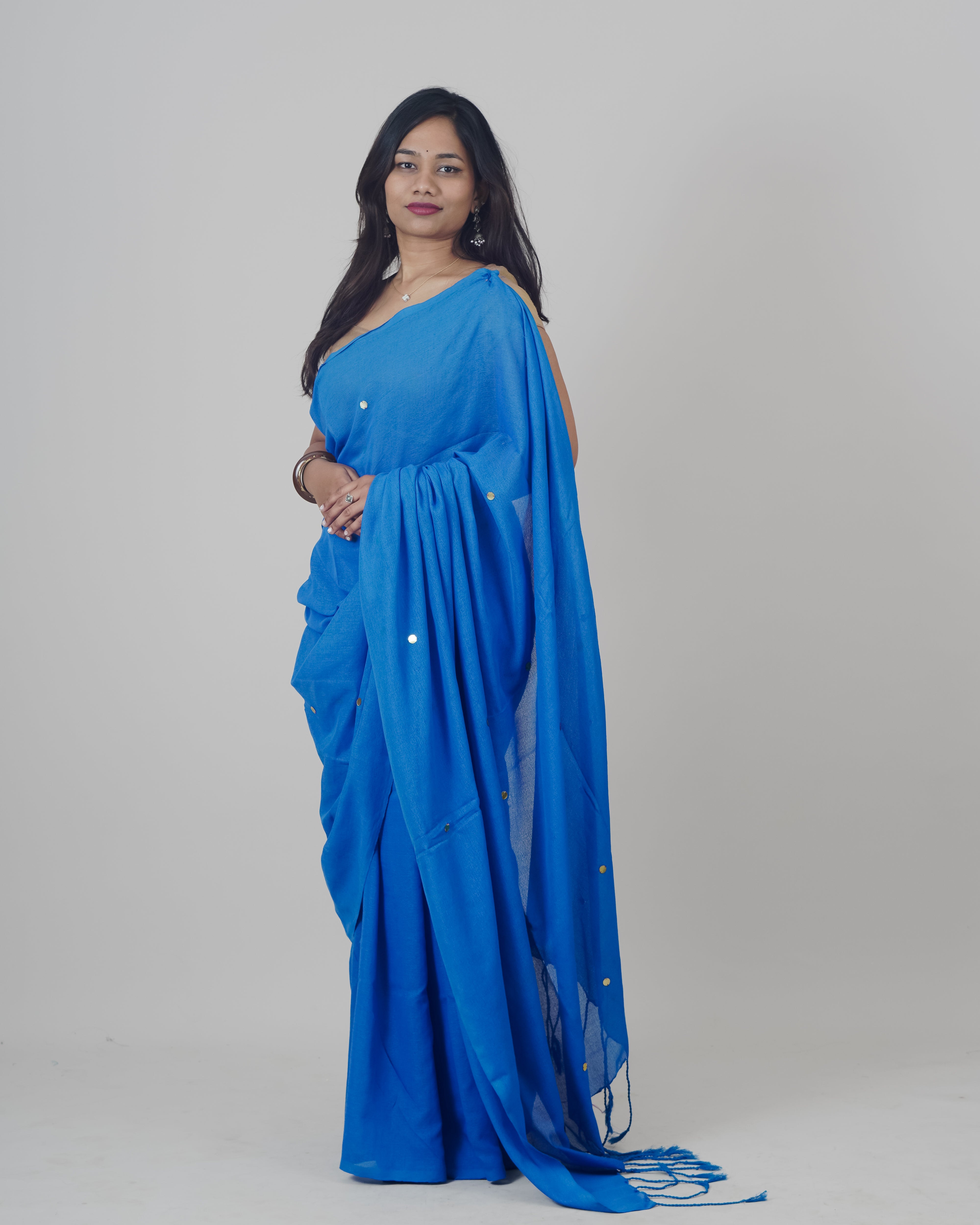 USHA BLUE KHADI