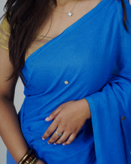 USHA BLUE KHADI