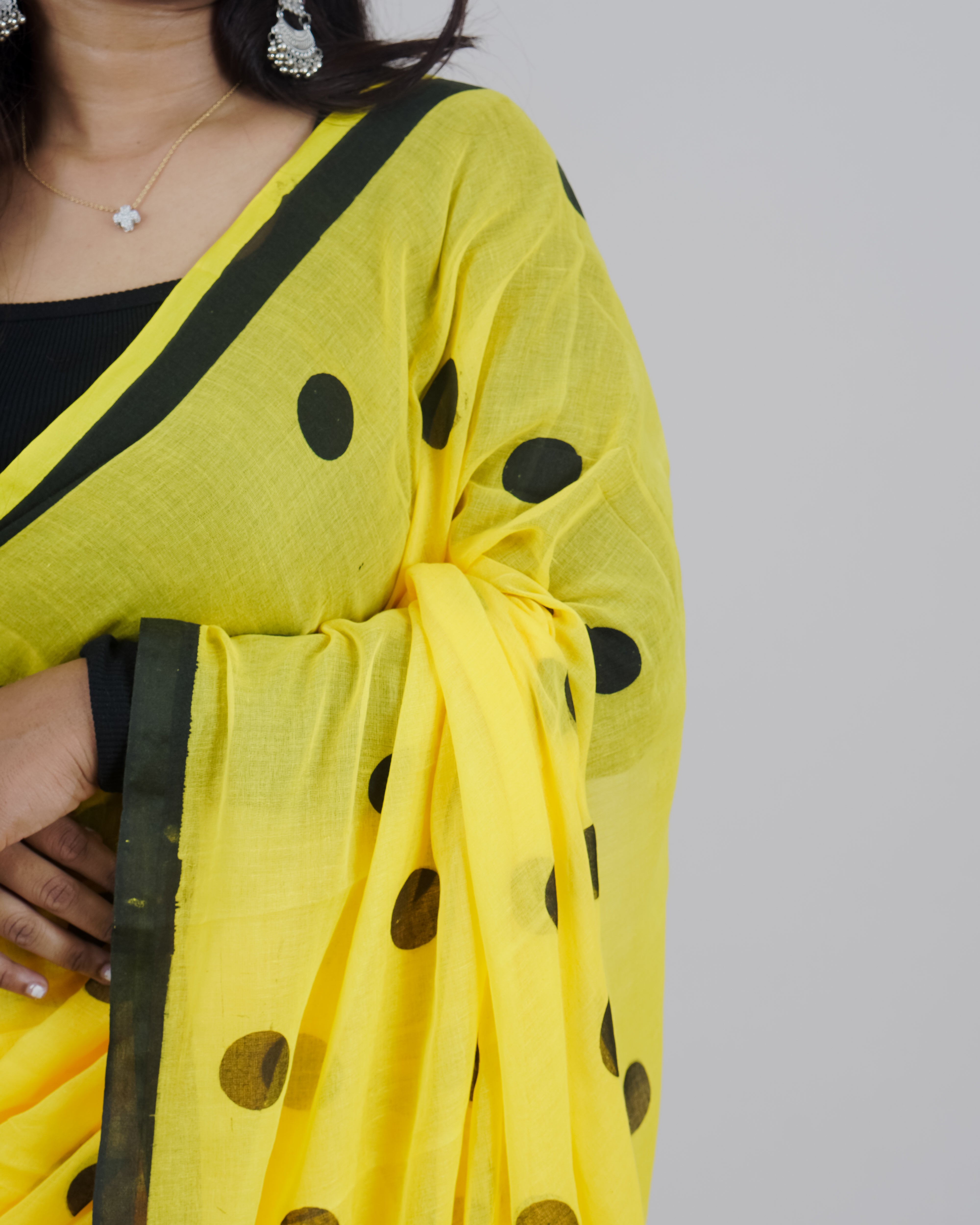 SEERSHA YELLOW KHADI