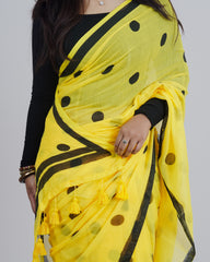 SEERSHA YELLOW KHADI