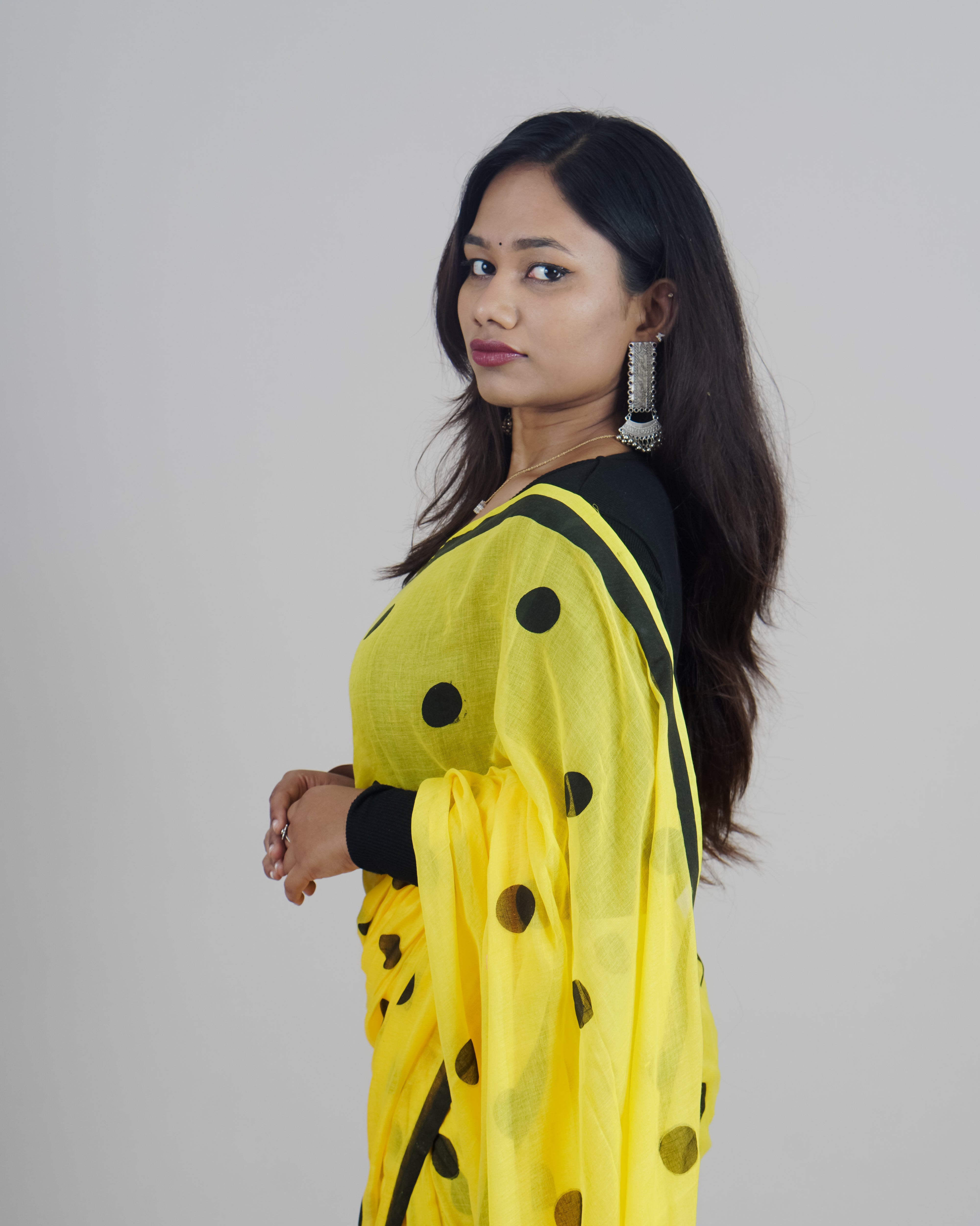 SEERSHA YELLOW KHADI