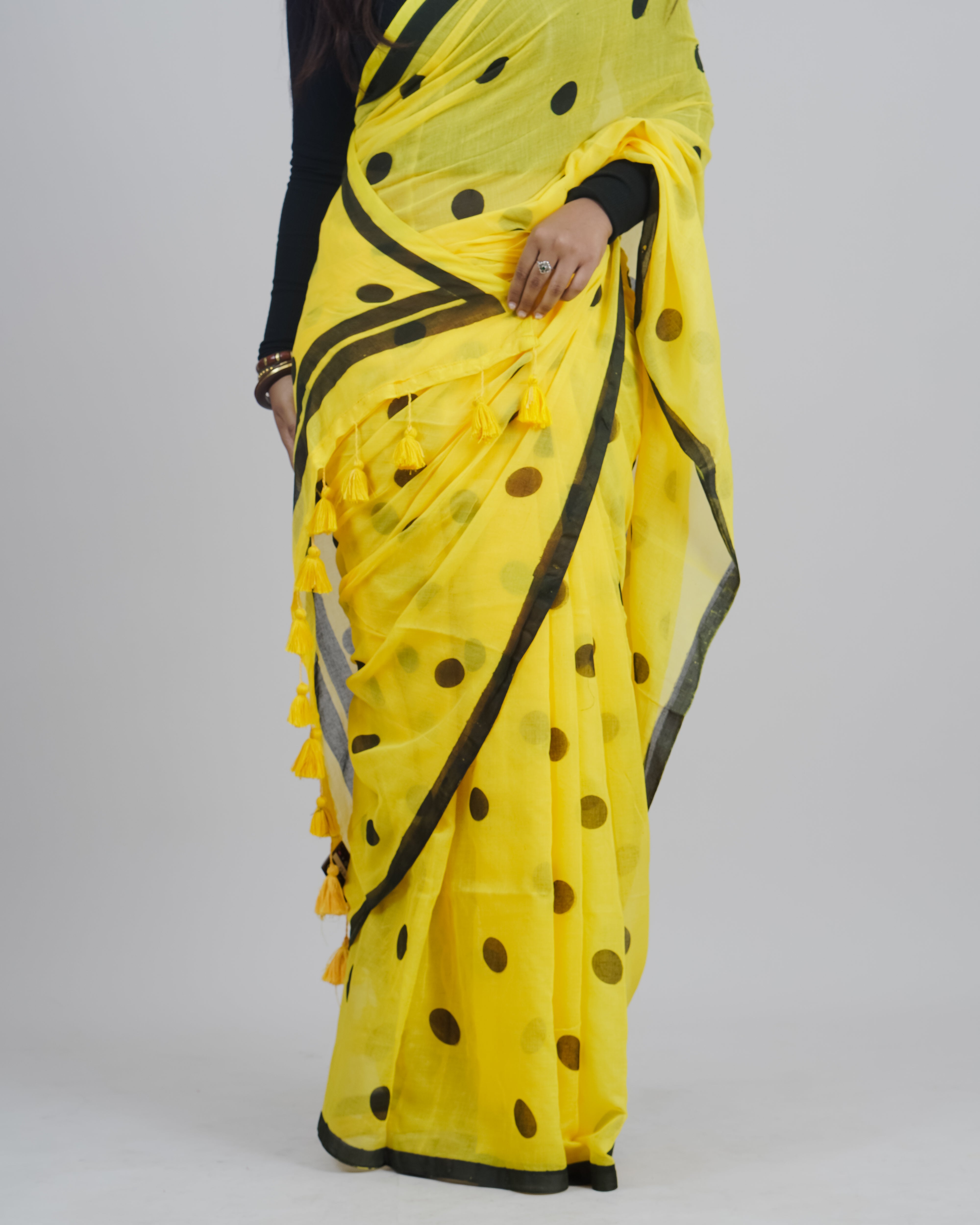 SEERSHA YELLOW KHADI