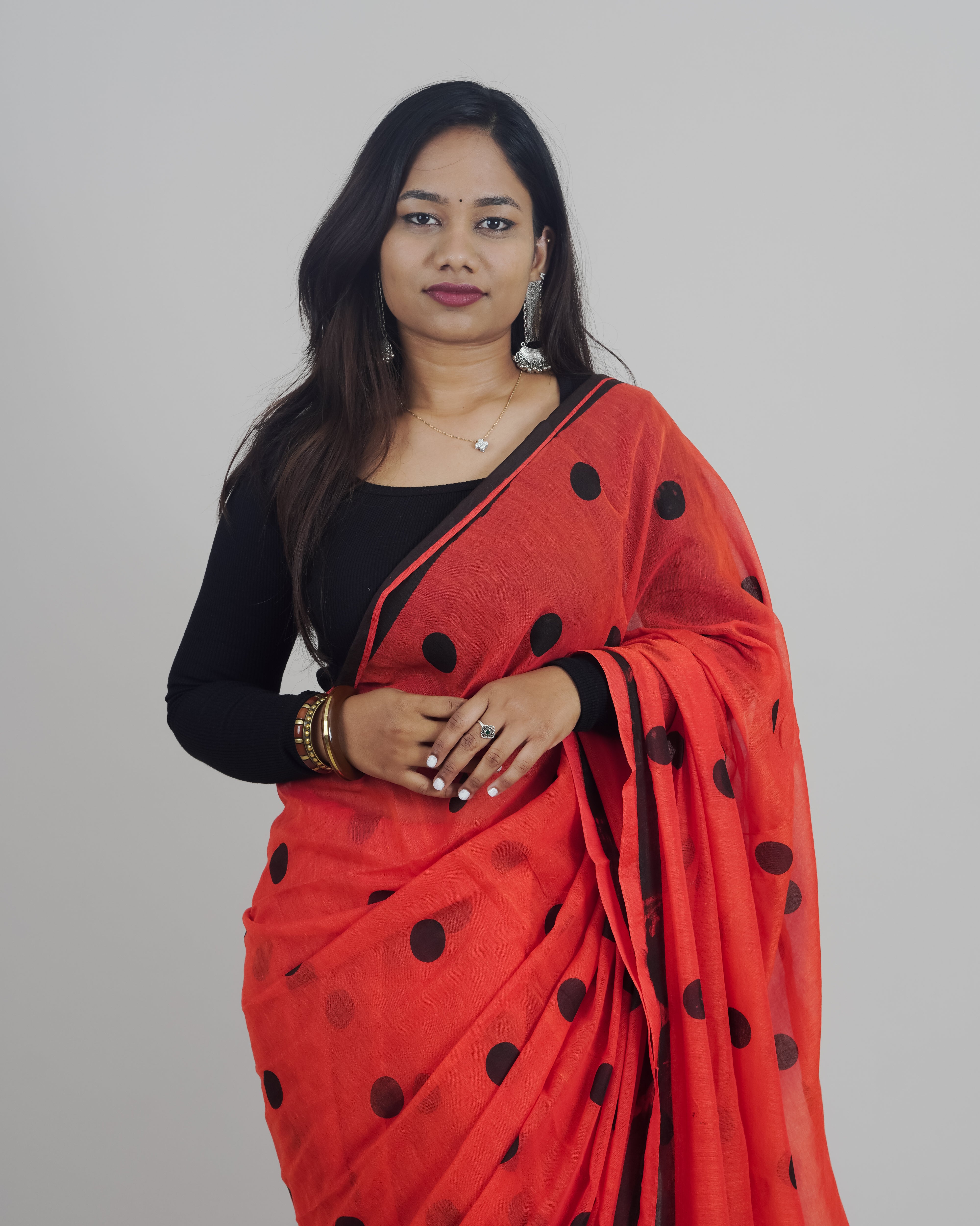 SEERSHA RED KHADI
