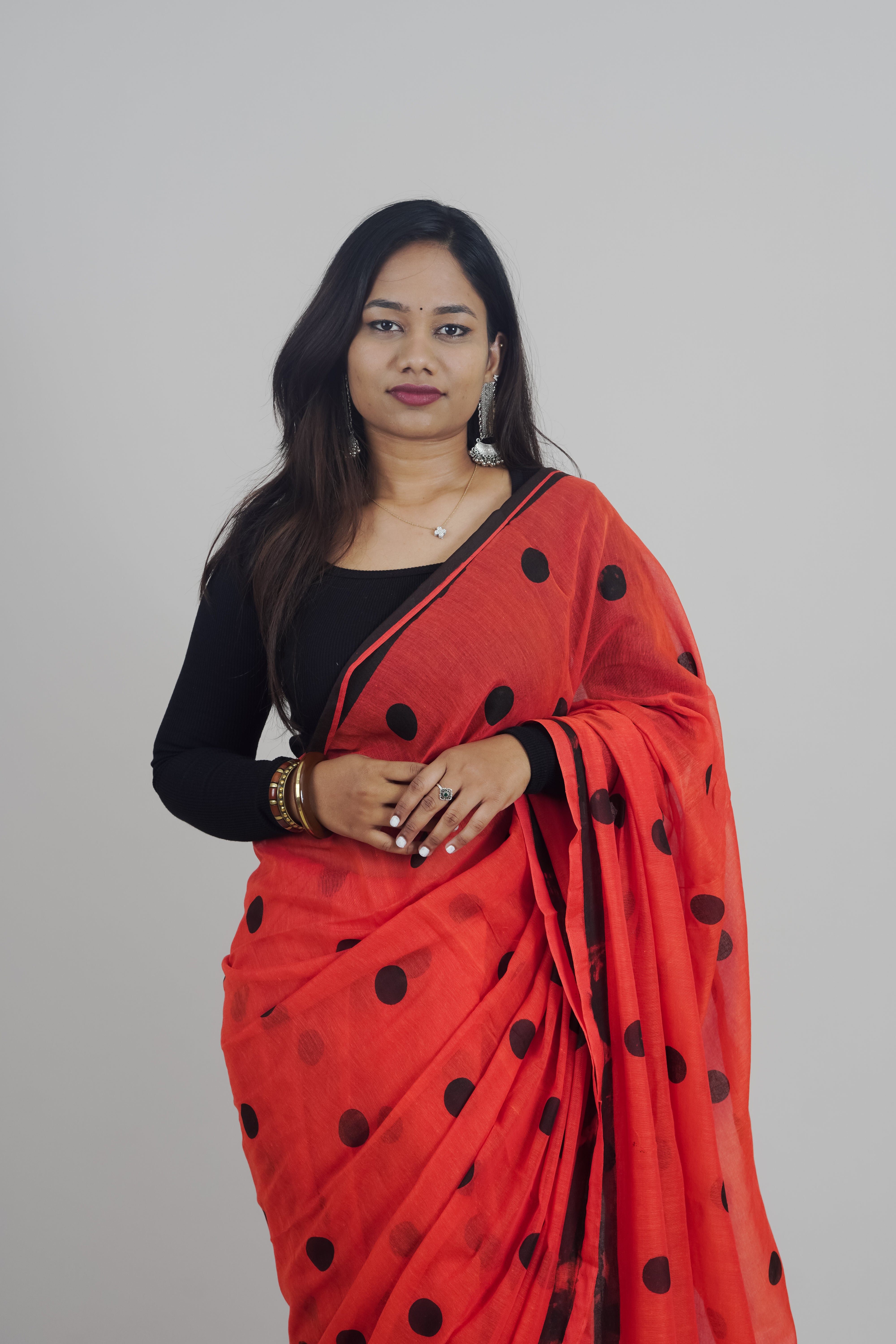 SEERSHA RED KHADI