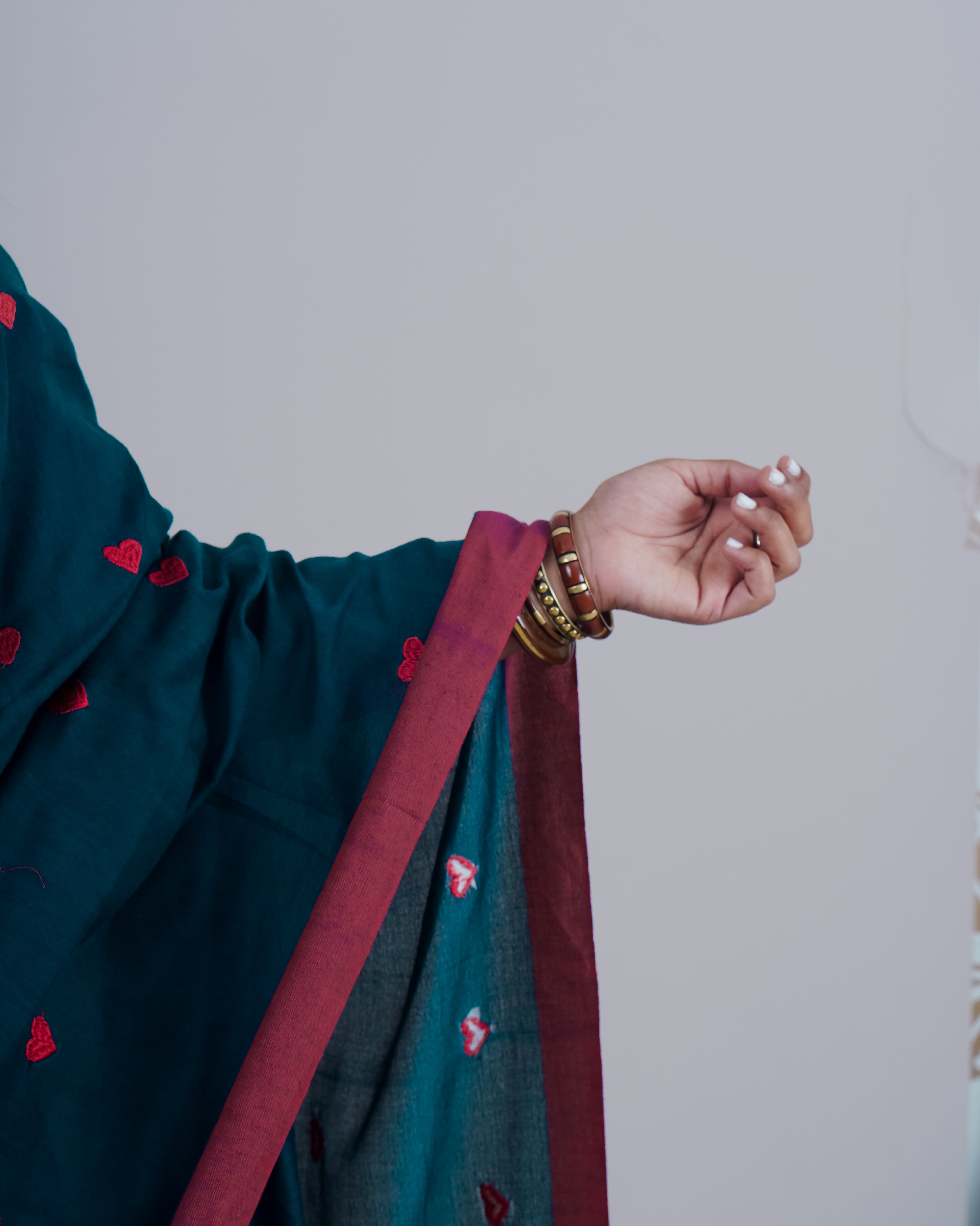 SANA BLUE KHADI