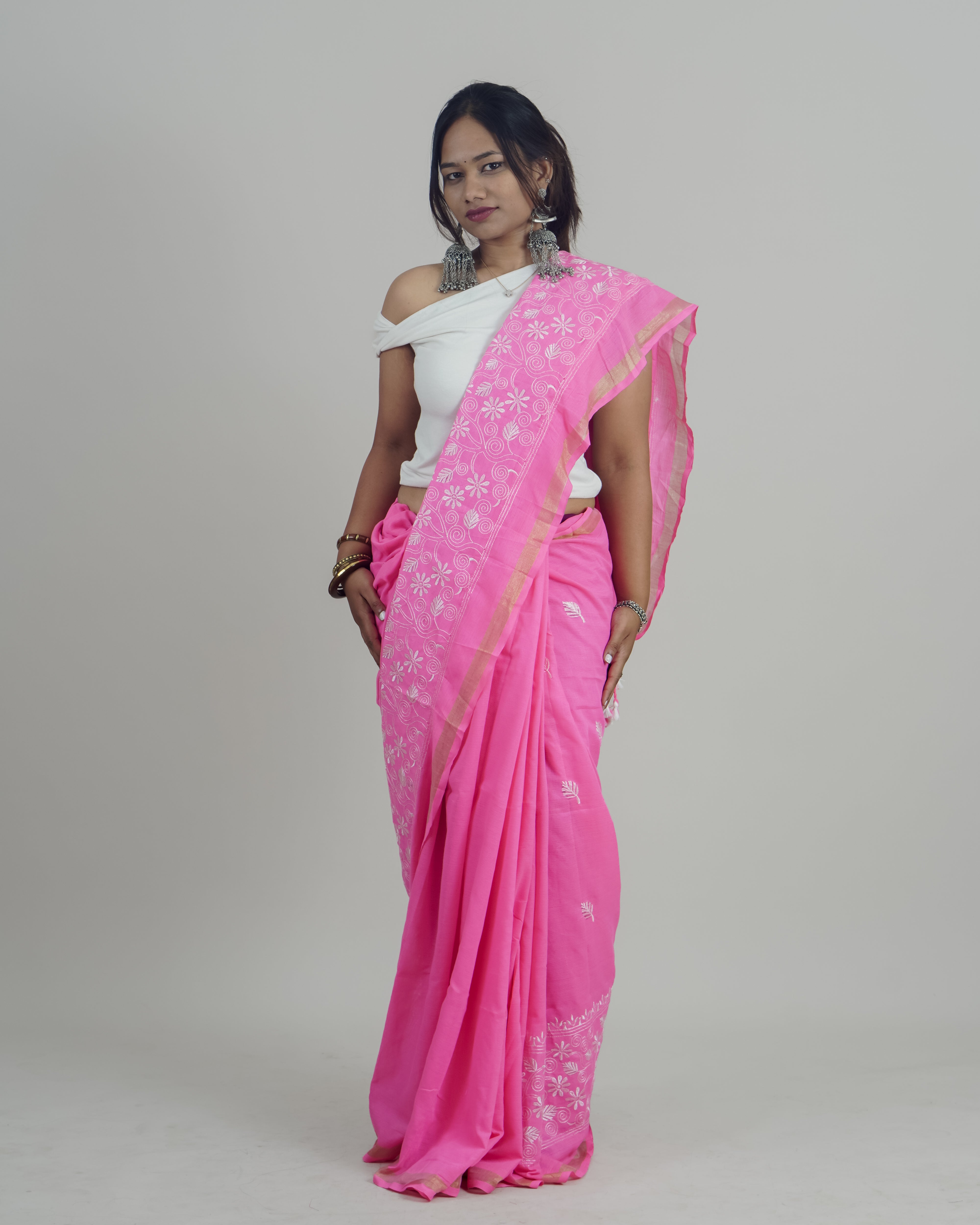 TISHA PINK KHADI