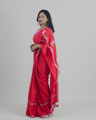RAASI RED KHADI
