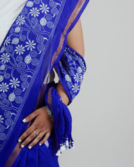 TISHA BLUE KHADI