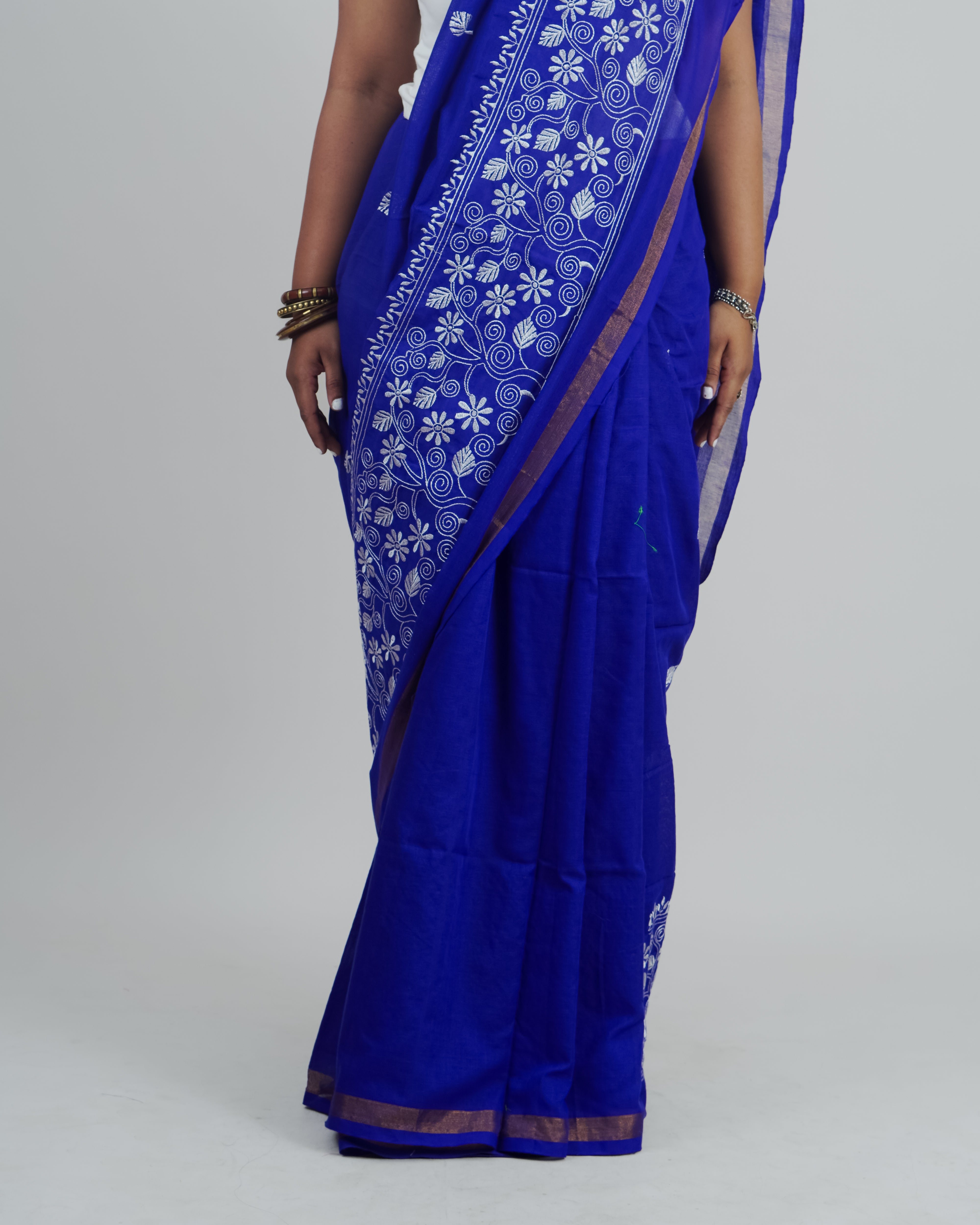 TISHA BLUE KHADI