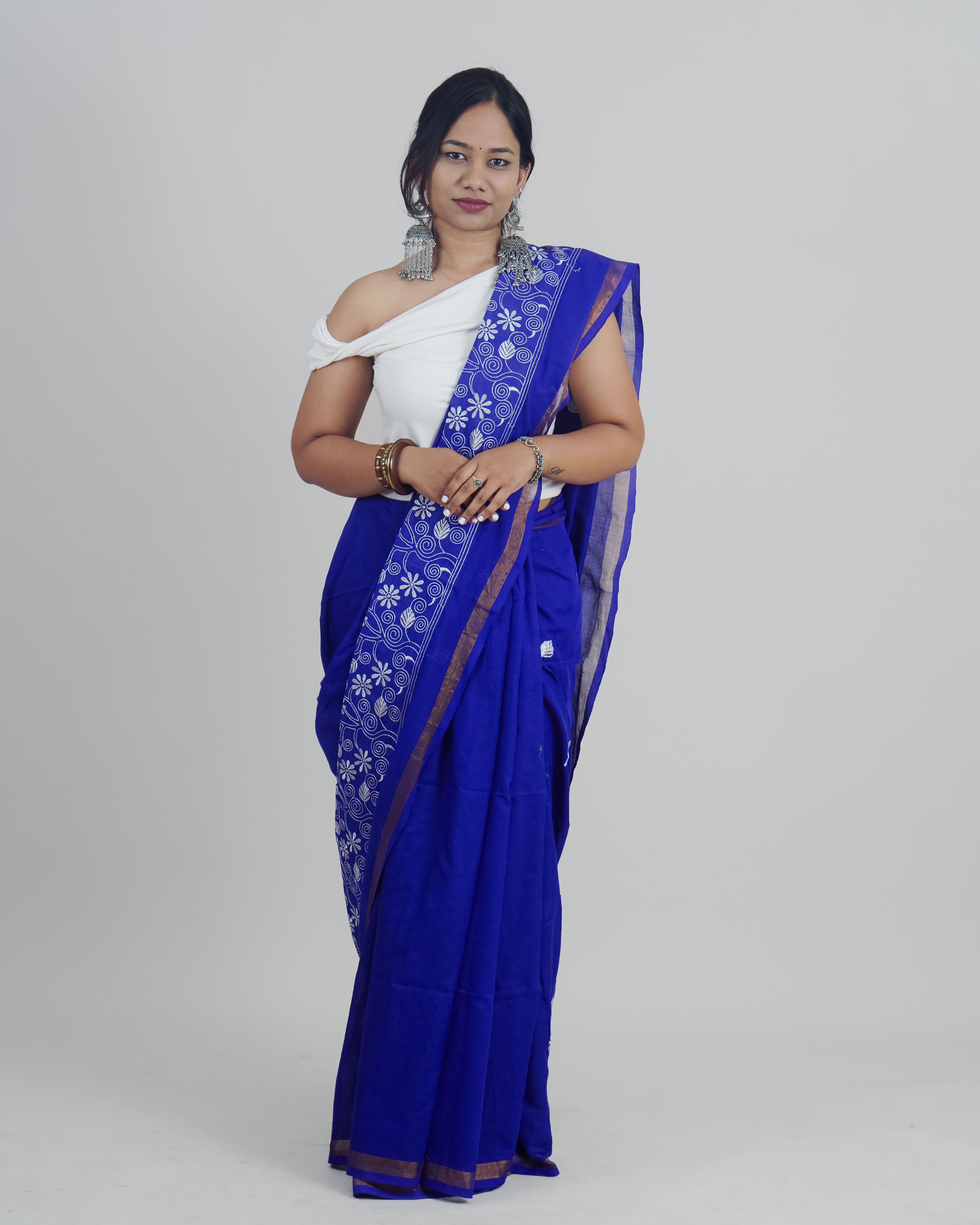 TISHA BLUE KHADI