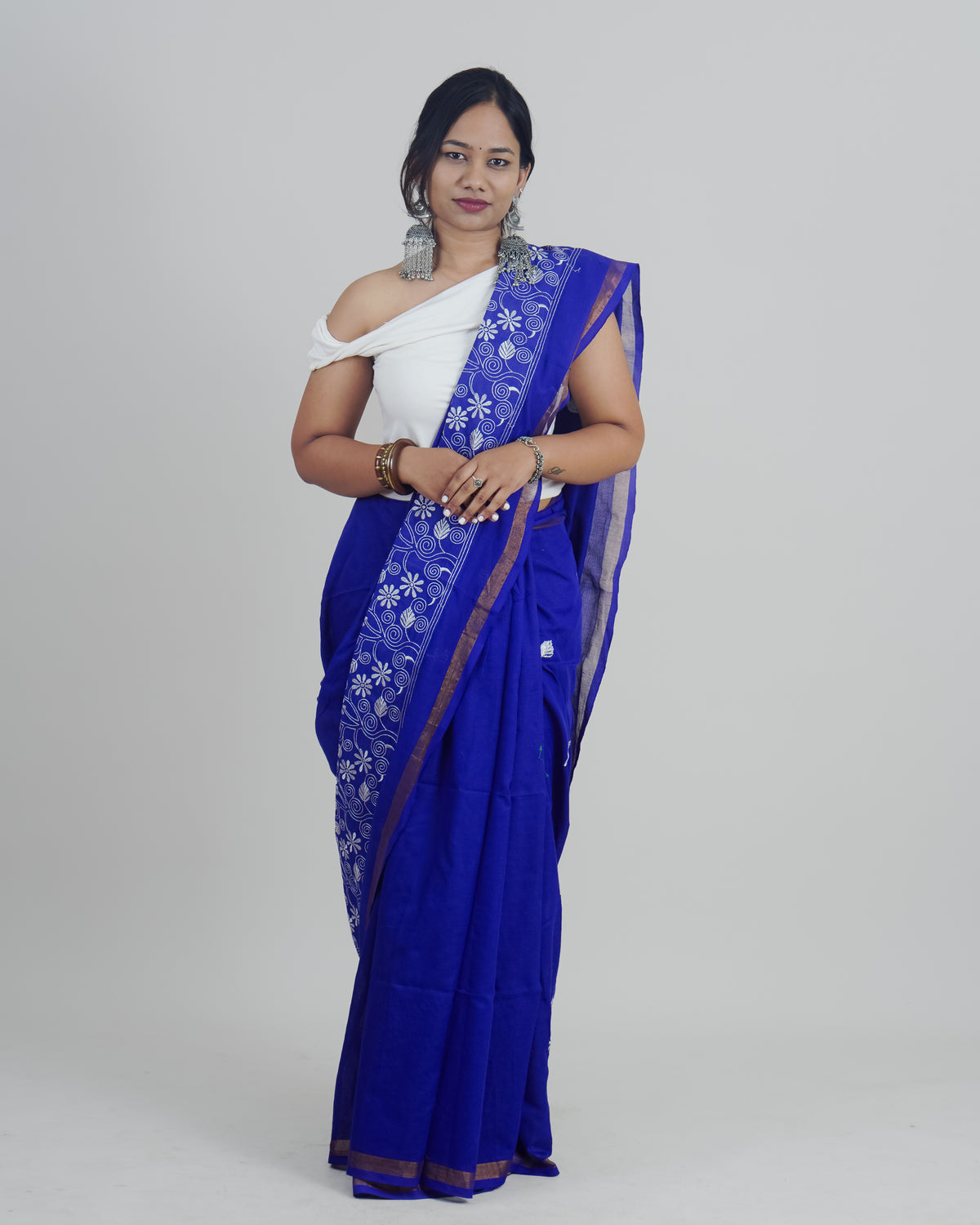 TISHA BLUE KHADI
