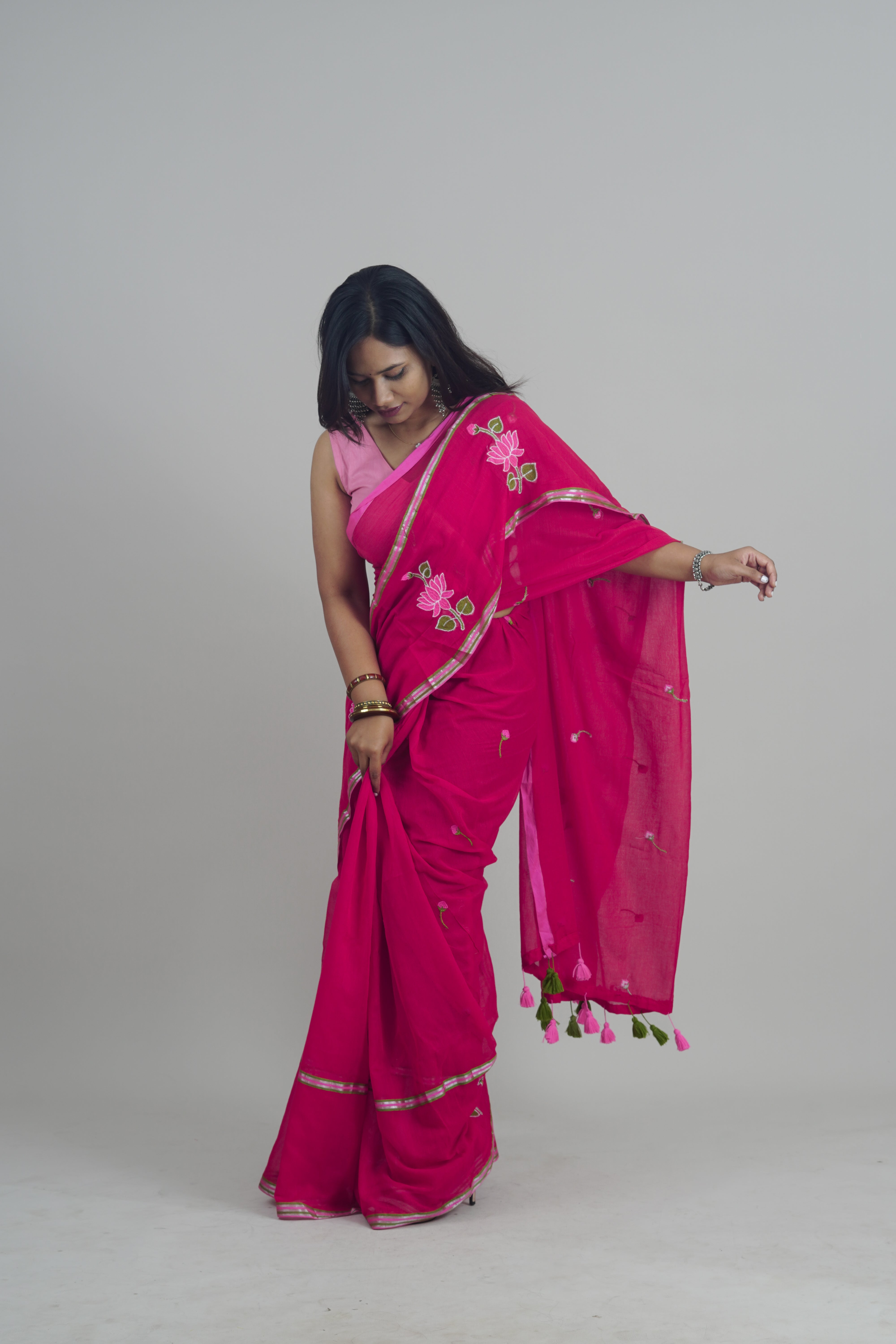 RAASI PINK KHADI
