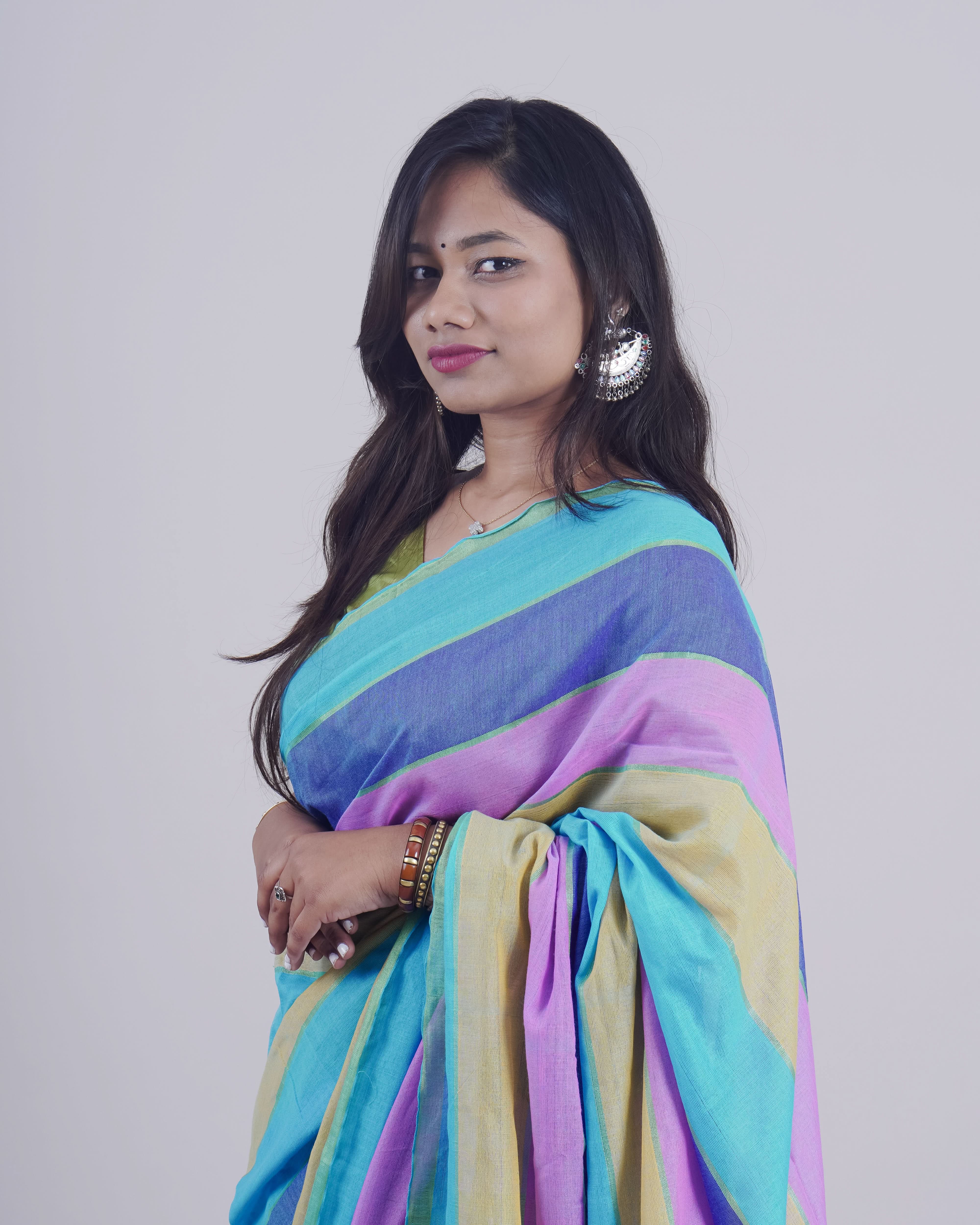 Bhavya Khadi Saree