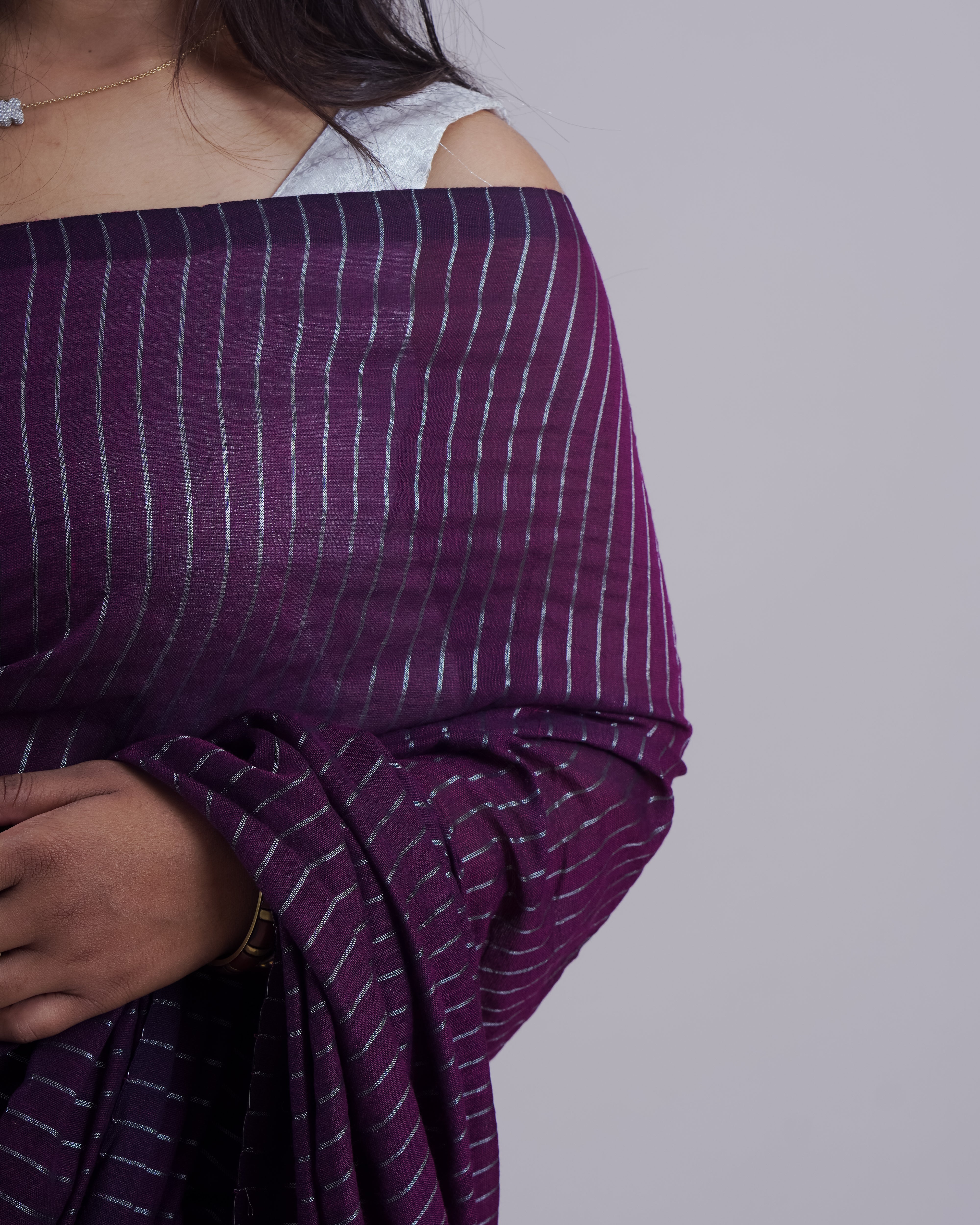 DHARANI MAROON KHADI