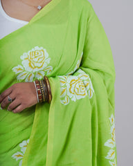 JANANI PARROTGREEN KHADI