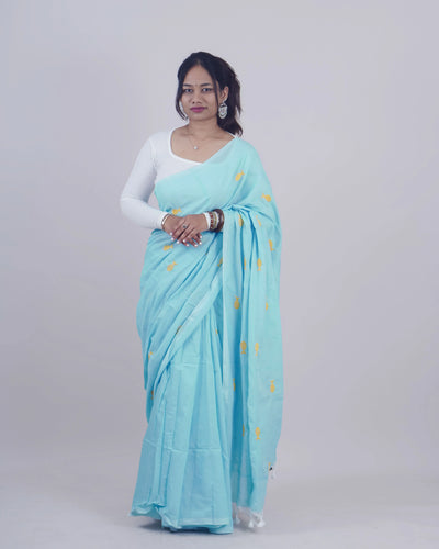 SAKHI SKYBLUE KHADI