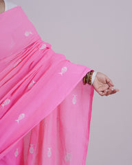 SAKHI PINK KHADI