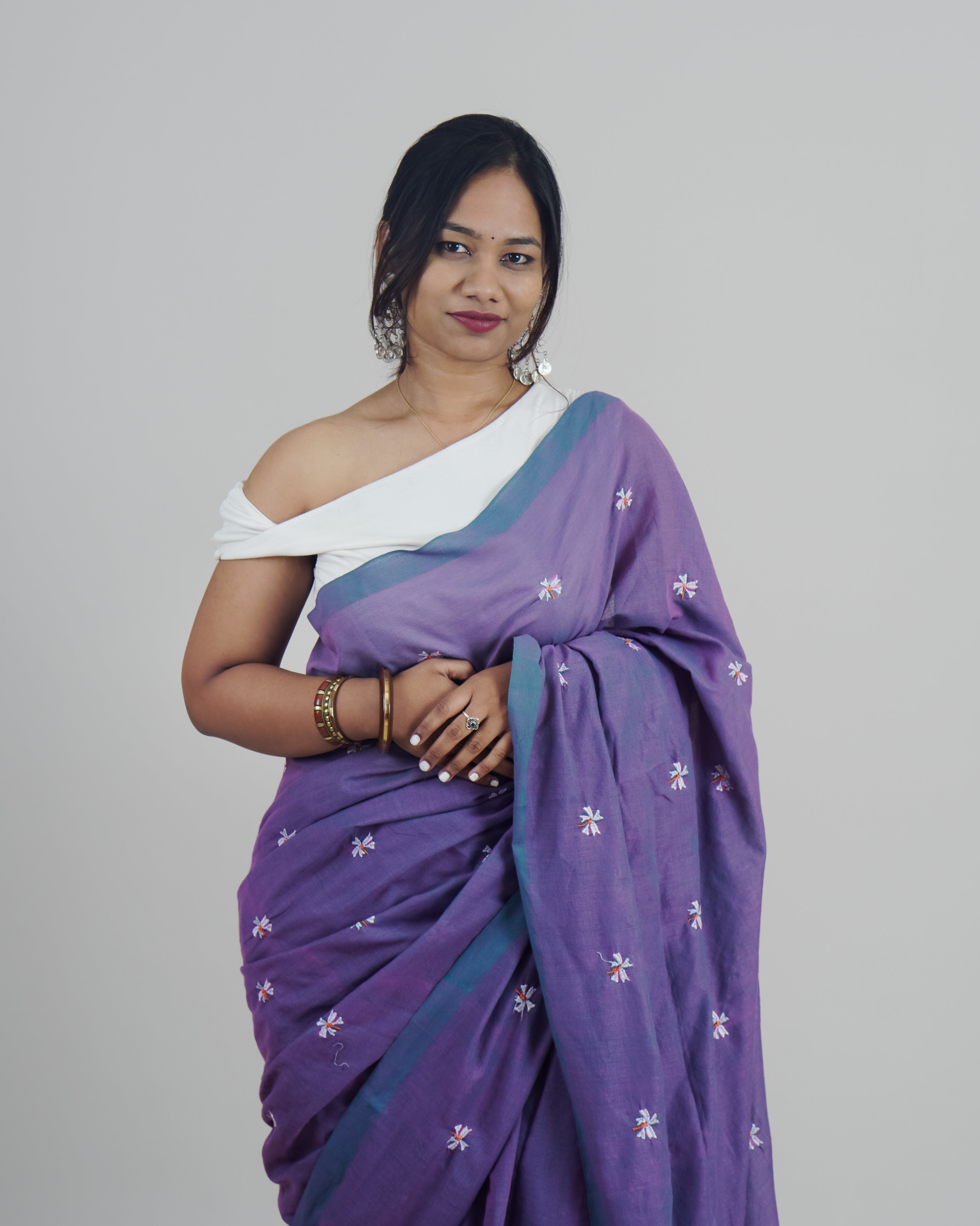 ANANYA PURPLE KHADI