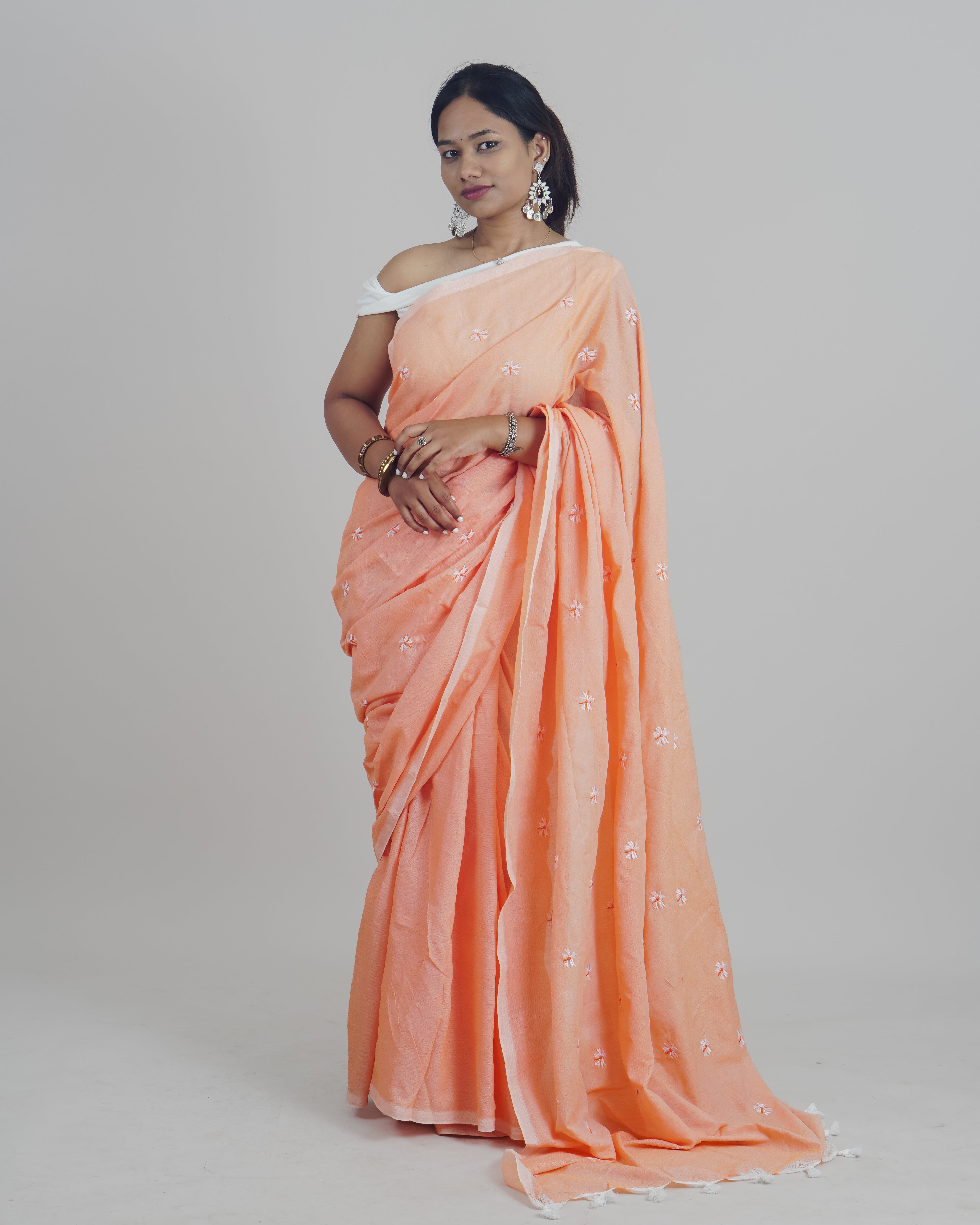 ANANYA PEACH KHADI