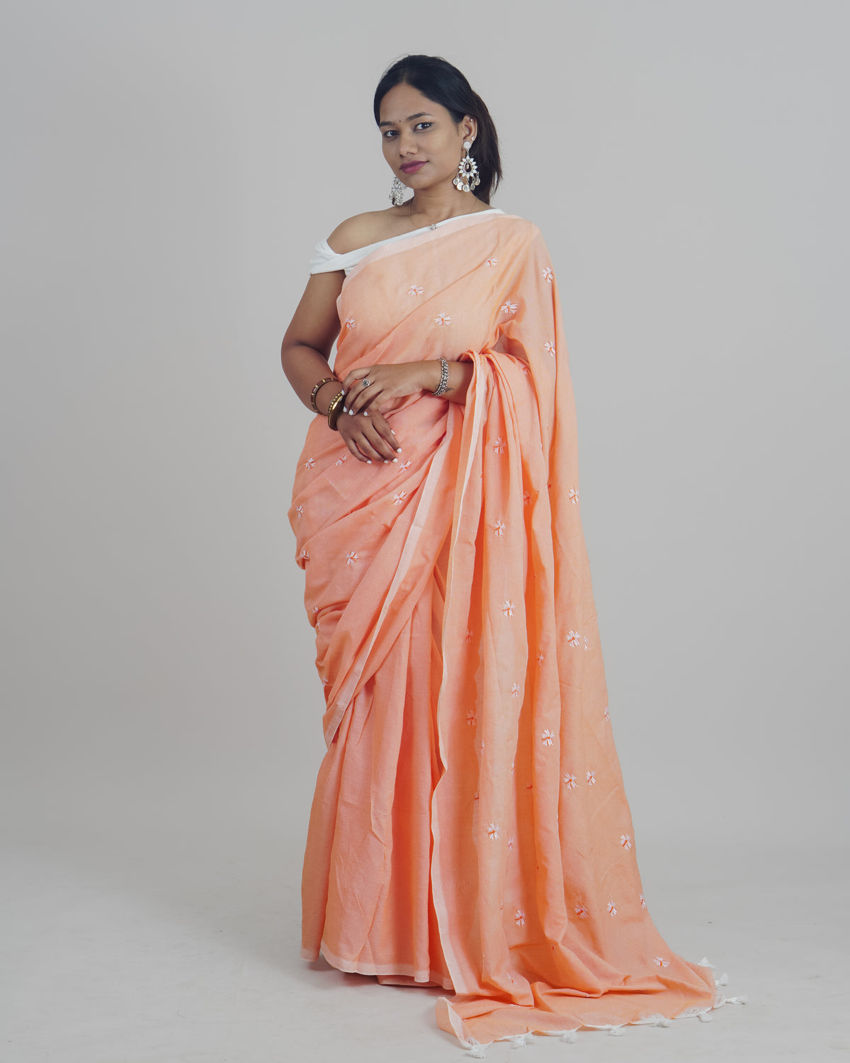 ANANYA PEACH KHADI